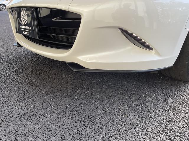 ロードスター ブラウン・トップ　純正ナビ・フルセグＴＶ・ＣＤ・ＤＶＤ・ＥＴＣ・クルーズコントロール・衝突軽減ブレーキ・レーンキープアシスト・シートヒーター・革調シート・クリアランスソナー・ＨＫＳマフラー・純正アルミ・オートハイビーム（14枚目）