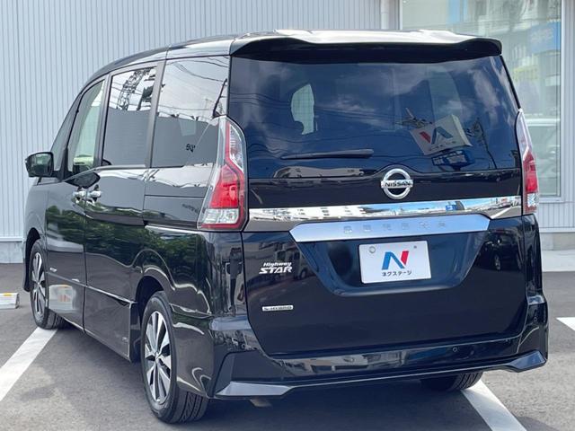 セレナ ハイウェイスター　両側電動スライド　純正９型ナビ　全周囲カメラ　バックカメラ　エマージェンシーブレーキ　ドラレコ　コーナーセンサー　スマートキー　ＬＥＤヘッド　ＥＴＣ　クルコン　オートマチックハイビーム　車線逸脱警報（27枚目）