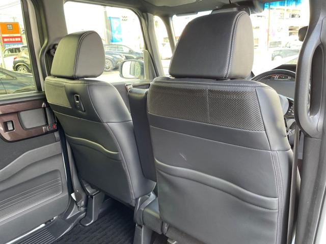 N-BOXカスタム G・Lターボホンダセンシング 両側電動スライド バックカメラ ホンダセンシング レーダークルーズ 禁煙車 2トーンカラー ハーフレザーシート ドラレコ スマートキー LEDヘッド ETC オートマチックハイビーム 車線逸脱警報(45枚目)