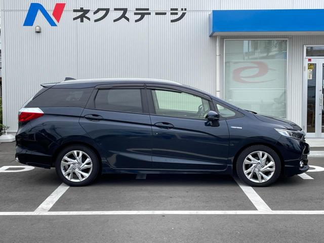 シャトル ハイブリッドZ 純正ナビ バックカメラ 禁煙車 ハーフレザーシート スマートキー LEDヘッド ETC クルコン オートマチックハイビーム オートライト オートエアコン 純正16インチAW Bluetooth再生(27枚目)