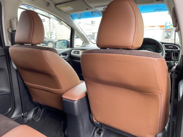 シャトル ハイブリッドZ 純正ナビ バックカメラ 禁煙車 ハーフレザーシート スマートキー LEDヘッド ETC クルコン オートマチックハイビーム オートライト オートエアコン 純正16インチAW Bluetooth再生(38枚目)