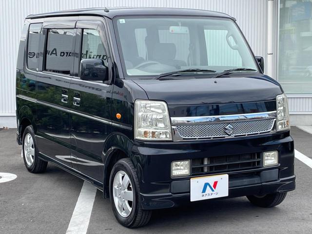 エブリイワゴン ＰＺターボ　電動スライドドア　禁煙車　ＨＩＤヘッド　オートエアコン　純正１３インチＡＷ　ＣＤ再生　フォグライト（16枚目）