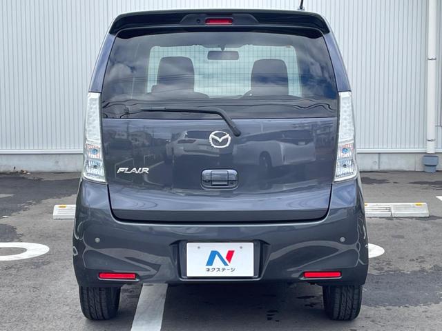 フレアカスタムスタイル XT ナビ バックカメラ 禁煙車 スマートキー HIDヘッド ETC オートライト オートエアコン 15インチAW CD再生 革巻きステアリング ステアリングスイッチ パドルシフト フォグライト(15枚目)