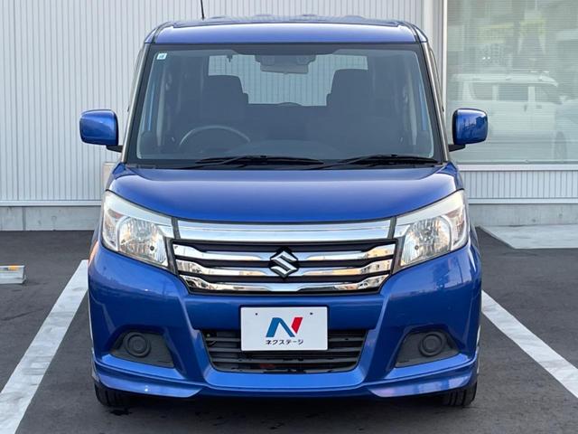 ソリオ ハイブリッドＭＸ　禁煙車　電動スライド　デュアルセンサーブレーキサポート　スマートキー　クルコン　車線逸脱警報　誤発進抑制機能　先行車発進お知らせ機能　オートエアコン　純正１５インチＡＷ　ＣＤ再生　ステアリングスイッチ（14枚目）