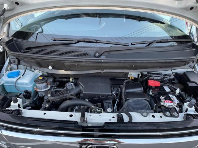 N-BOXカスタム Lターボ 後期 電動スライド 純正ナビ バックカメラ ホンダセンシング レーダークルーズ ハーフレザーシート シートヒーター レーンキープ スマートキー LEDヘッド ETC オートマチックハイビーム(18枚目)