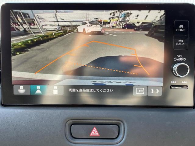 ヴェゼル ｅ：ＨＥＶ　Ｘ　９インチホンダコネクトナビ　バックカメラ　ホンダセンシング　レーダークルーズ　ドラレコ　コーナーセンサー　スマートキー　ＬＥＤヘッド　ビルトインＥＴＣ　純正１６インチアルミ　オートハイビーム（4枚目）
