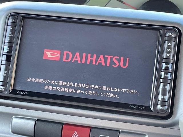 タント Ｘ　純正ナビ　禁煙車　ドラレコ　スマートキー　オートエアコン　１３インチＡＷ　ＣＤ再生　地デジ（3枚目）