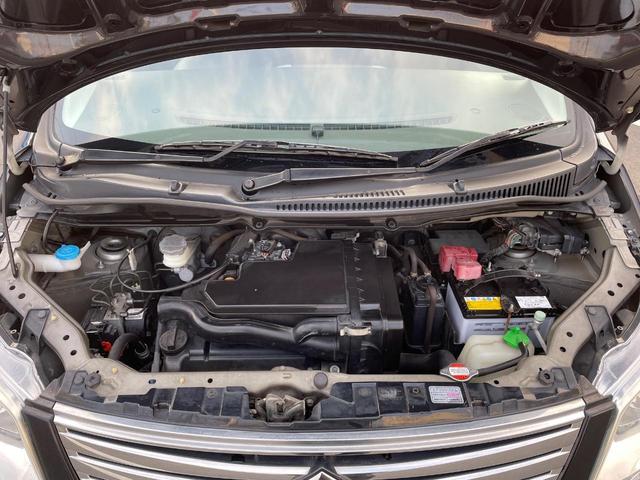 ワゴンＲ ＦＸリミテッド　禁煙車　スマートキー　ＥＴＣ　オートエアコン　１４インチＡＷ　Ｂｌｕｅｔｏｏｔｈ再生　ＣＤ再生　フルセグ　革巻きステアリング（18枚目）