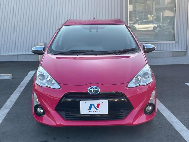 アクア Ｇブラックソフトレザーセレクション　純正７インチナビ　プリクラッシュセーフティ　バックカメラ　合皮シート　スマートキー　ＥＴＣ　クルコン　ＬＥＤヘッド　デジタルインナーミラー　車線逸脱警報　オートライト　Ｂｌｕｅｔｏｏｔｈ再生（14枚目）