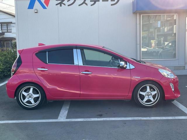 アクア Ｇブラックソフトレザーセレクション　純正７インチナビ　プリクラッシュセーフティ　バックカメラ　合皮シート　スマートキー　ＥＴＣ　クルコン　ＬＥＤヘッド　デジタルインナーミラー　車線逸脱警報　オートライト　Ｂｌｕｅｔｏｏｔｈ再生（27枚目）