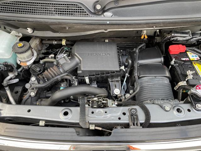 Ｎ－ＢＯＸカスタム Ｌターボ　後期　両側電動スライド　純正ナビ　ホンダセンシング　禁煙車　バックカメラ　ハーフレザーシート　純正１５インチＡＷ　　レーダークルーズ　シートヒーター　スマートキー　ＬＥＤヘッド　ＥＴＣ（18枚目）