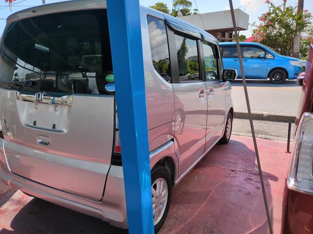 N-BOX G・Lパッケージ 4WD 左側パワースライドドア オートエアコン プッシュスタート モデューロアルミホイル 本土仕入れ(4枚目)