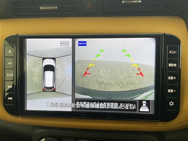 キックス Ｘ　ツートーンインテリアエディション　純正７インチナビ　アラウンドビューモニター　プロパイロット　ＬＥＤライト　ＡＨＢ　ハーフレザーシート　シートヒーター　純正１７インチＡＷ　デジタルインナーミラー　ＥＴＣ２．０　スマートキー　禁煙車（3枚目）