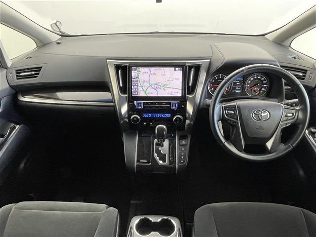 アルファード 2.5S Aパッケージ ALPINEフリップダウンモニター ALPINE10インチナビ クルーズコントロール バックカメラ 純正アルミホイール 両側パワスラ 前後ドラレコ ビルトインETC オートホールド プッシュスタート(2枚目)