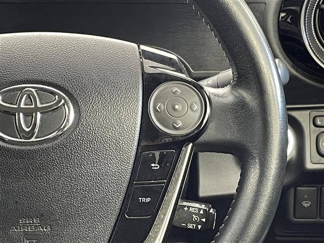 アクア G セーフティセンス ALPINE7インチナビ バックカメラ クルーズコントロール LED オートマチックハイビーム ワイパーデアイサー 横滑り防止装置 スマートキー スペアキー オートエアコン 禁煙車(25枚目)