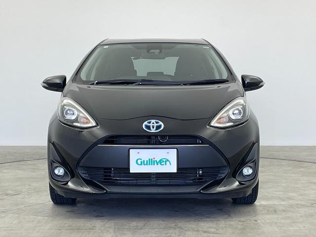 アクア G セーフティセンス ALPINE7インチナビ バックカメラ クルーズコントロール LED オートマチックハイビーム ワイパーデアイサー 横滑り防止装置 スマートキー スペアキー オートエアコン 禁煙車(47枚目)