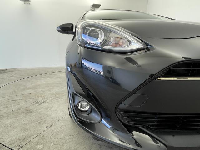 アクア G セーフティセンス ALPINE7インチナビ バックカメラ クルーズコントロール LED オートマチックハイビーム ワイパーデアイサー 横滑り防止装置 スマートキー スペアキー オートエアコン 禁煙車(61枚目)