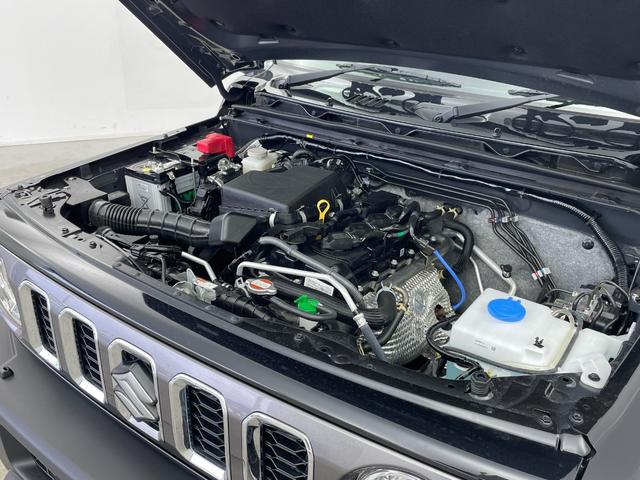 ジムニーノマド FC オーディオレス レーダークルーズコントロール LEDライト ハイビームアシスト シートヒーター 純正15インチAW 背面タイヤ ステアリングリモコン ダウンヒルアシスト スペアキー スマートキー 禁煙(80枚目)