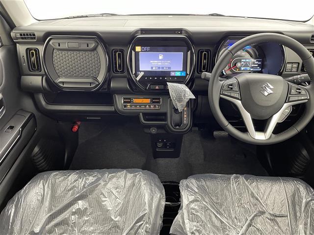 ハスラー ハイブリッドX 届出済未使用車 スズキコネクトナビ 全方位モニター レーダークルーズコントロール LED ハイビームアシスト シートヒーター 純正15インチAW ステアリングリモコン コーナーセンサー スマートキー(2枚目)