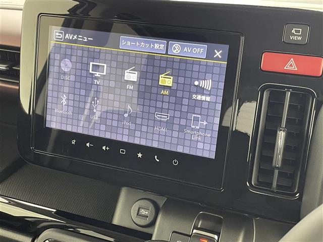 スペーシアカスタム ハイブリッドXS 届出済未使用車 スズキコネクトナビ 全方位モニター 両側パワースライドドア レーダークルーズコントロール 後席サーキュレーター ハイビームアシスト シートヒーター 純正15インチAW スマートキー(4枚目)