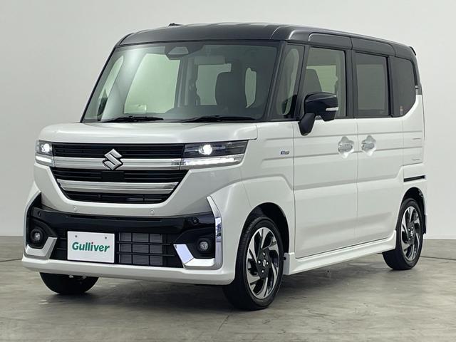 スペーシアカスタム ハイブリッドXS 届出済未使用車 スズキコネクトナビ 全方位モニター 両側パワースライドドア レーダークルーズコントロール 後席サーキュレーター ハイビームアシスト シートヒーター 純正15インチAW スマートキー(46枚目)