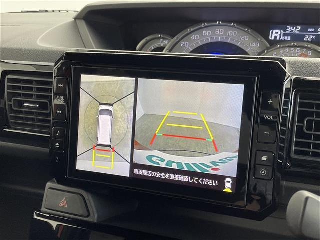 ウェイク ＧターボリミテッドＳＡＩＩＩ　４ＷＤ　純正８型ナビ　全方位カメラ　両側パワースライドドア　衝突軽減　オートマチックハイビーム　アイドリングストップ　横滑り防止　ＥＴＣ　ステアリングスイッチ　スマートキー　プッシュスタート　禁煙車（4枚目）