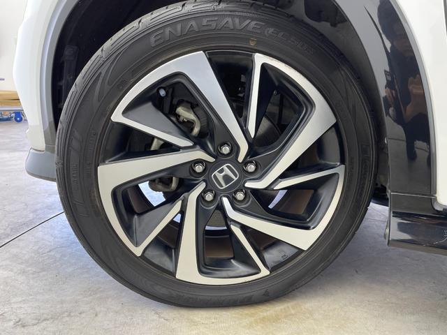 ヴェゼル ハイブリッドRS・ホンダセンシング 純正ナビ バックカメラ 衝突軽減 アダプティブクルーズコントロール レーンアシスト シートヒーター 横滑り防止 アイドリングストップ ETC オートライト スマートキー プッシュスタート 禁煙車(69枚目)