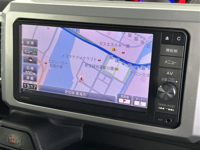 ウェイク ＧターボＳＡＩＩ　７インチナビ　バックカメラ　衝突軽減システム　横滑り防止　両側パワースライドドア　ドライブレコーダー　ＥＴＣ　スマートキー　プッシュスタート　純正フロアマット　純正アルミホイール　禁煙車（4枚目）