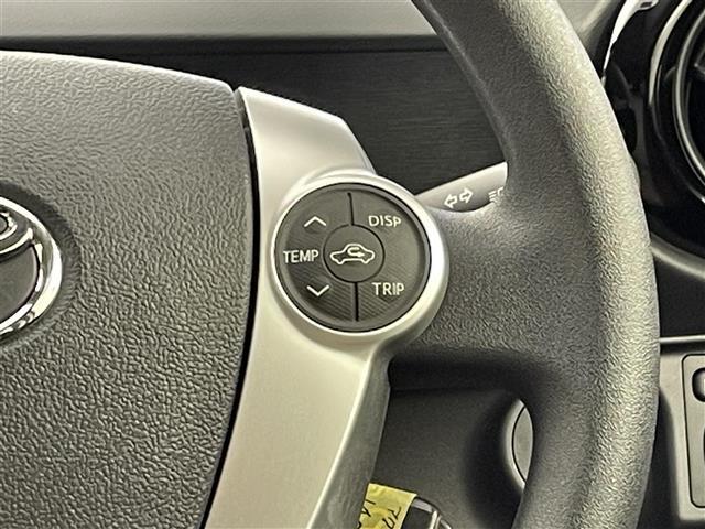 アクア S 衝突被害軽減ブレーキ 純正7インチナビ バックカメラ HIDライト オートマチックハイビーム ステアリングリモコン レーンディパーチャーアラート リモコンキー 横滑り防止装置 ビルトインETC 禁煙車(12枚目)