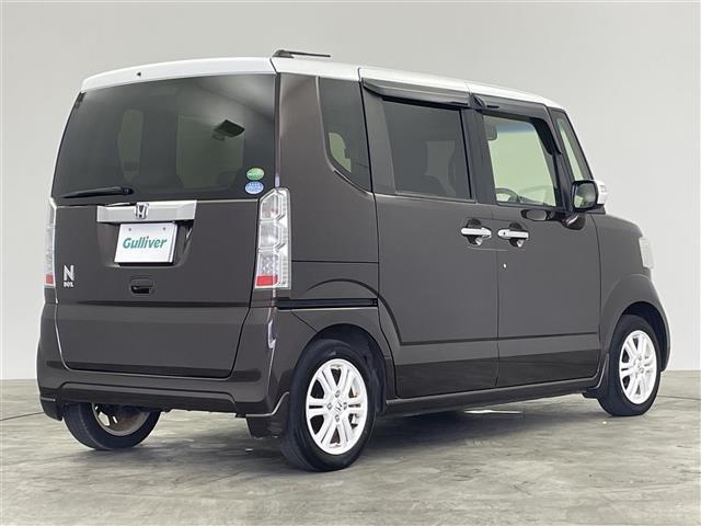 N-BOX G・Lパッケージ 衝突軽減ブレーキ 純正7インチナビ バックカメラ 両側パワースライドドア HIDオートライト ベンチシート 純正14インチAW ステアリングリモコン カーテンエアバッグ アイドリングストップ 禁煙車(40枚目)