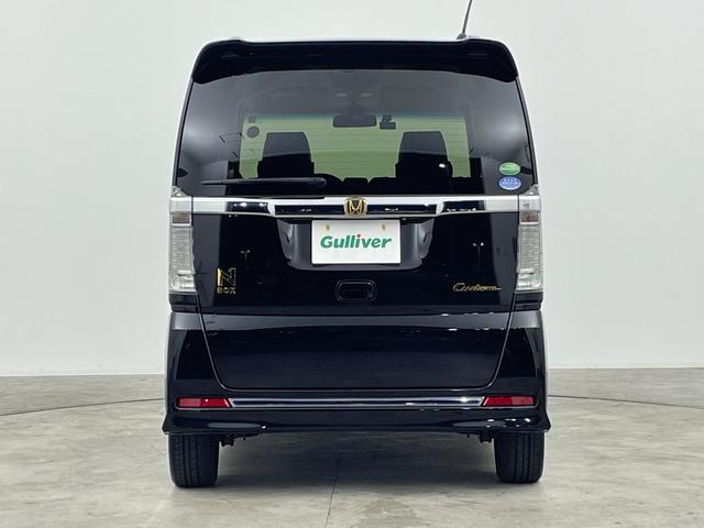 N-BOXカスタム G・ターボLパッケージ 社外ナビ バックカメラ 両側電動スライドドア 衝突被害軽減ブレーキ フルセグTV パドルシフト ビルトインETC クルーズコントロール オートライト ドライブレコーダー ステアリングリモコン(48枚目)