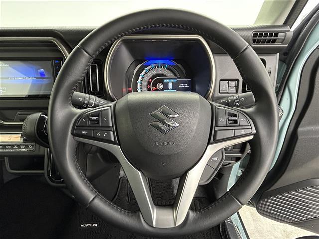 ハスラー JスタイルII 純正7インチナビ アダプティブクルーズコントロール 衝突軽減システム シートヒーター 横滑り防止 障害物センサー レーンアシスト 純正アルミホイール スマートキー プッシュスタート 禁煙車(12枚目)