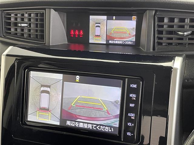 ルーミー カスタムG-T 純正7インチナビ 全方位カメラ 衝突軽減システム クルーズコントロール 横滑り防止 レーンアシスト LEDライト フォグライト スマートキー プッシュスタート 純正アルミホイール 禁煙車(3枚目)