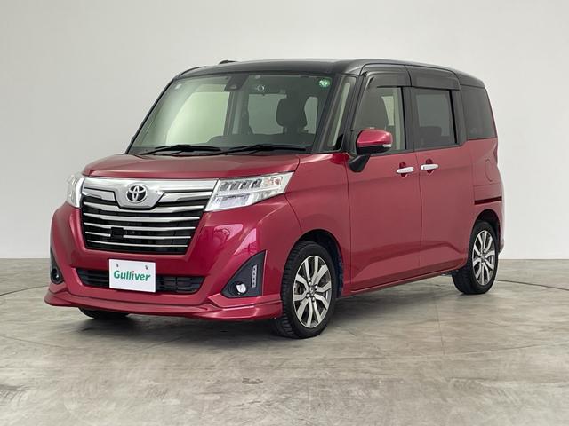 ルーミー カスタムG-T 純正7インチナビ 全方位カメラ 衝突軽減システム クルーズコントロール 横滑り防止 レーンアシスト LEDライト フォグライト スマートキー プッシュスタート 純正アルミホイール 禁煙車(45枚目)