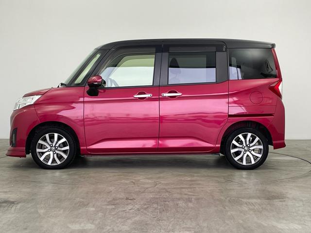 ルーミー カスタムG-T 純正7インチナビ 全方位カメラ 衝突軽減システム クルーズコントロール 横滑り防止 レーンアシスト LEDライト フォグライト スマートキー プッシュスタート 純正アルミホイール 禁煙車(46枚目)