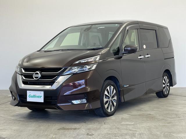 セレナ ハイウェイスターG 禁煙車 7インチ純正ナビ アラウンドビューモニター パーキングアシスト ドライブレコーダー ビルトインETC LEDライト 純正アルミホイール クルコン 両側パワースライドドア プッシュスタート(45枚目)