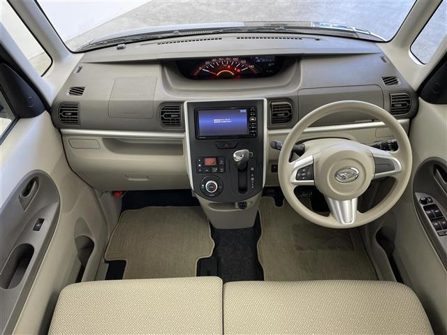 タント Xターボ 純正7インチナビ バックカメラ 片側パワースライドドア オートライト ヘッドライトレベライザー ベンチシート ステアリングリモコン 純正フロアマット スマートキー 盗難防止装置 ABS 禁煙車(2枚目)