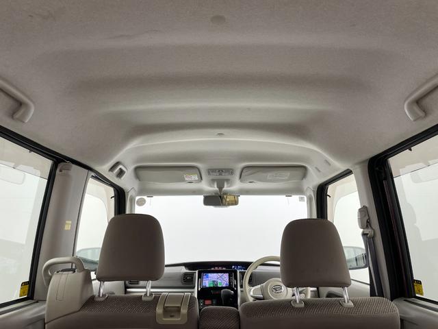 タント X SAII ナビ 衝突軽減ブレーキ Bluetooth フルセグTV パワースライドドア プッシュスタート アイドリングストップ スマートキー スペアキー CD DVD USB 純正フロアマット 横滑り防止装置(13枚目)