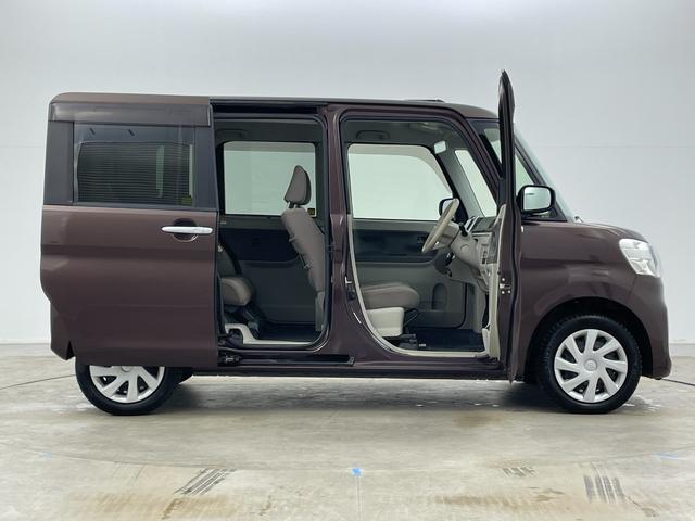 タント X SAII ナビ 衝突軽減ブレーキ Bluetooth フルセグTV パワースライドドア プッシュスタート アイドリングストップ スマートキー スペアキー CD DVD USB 純正フロアマット 横滑り防止装置(68枚目)