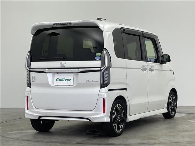 Ｎ－ＢＯＸカスタム Ｇ・Ｌターボホンダセンシング　純正８型ナビ　Ｂカメラ　Ｈセンシング　衝突軽減　レーダークルーズ　ＡＨＢ　ＬＥＤヘッド　ＬＥＤフォグ　パドルシフト　両側パワスラ　ビルトインＥＴＣ　前ドラレコ　プッシュスタート　純正アルミ　禁煙車（40枚目）