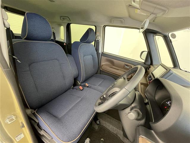 ムーヴキャンバス セオリーＧターボ　社外７インチナビ　バックカメラ　両側パワースライドドア　ＬＥＤライト　オートハイビーム　シートヒーター　ステアリングリモコン　電子パーキング　オートブレーキホールド　スマートキー　ＥＴＣ　禁煙車（16枚目）