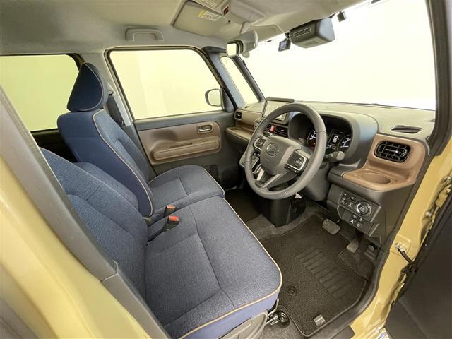 ムーヴキャンバス セオリーＧターボ　社外７インチナビ　バックカメラ　両側パワースライドドア　ＬＥＤライト　オートハイビーム　シートヒーター　ステアリングリモコン　電子パーキング　オートブレーキホールド　スマートキー　ＥＴＣ　禁煙車（17枚目）