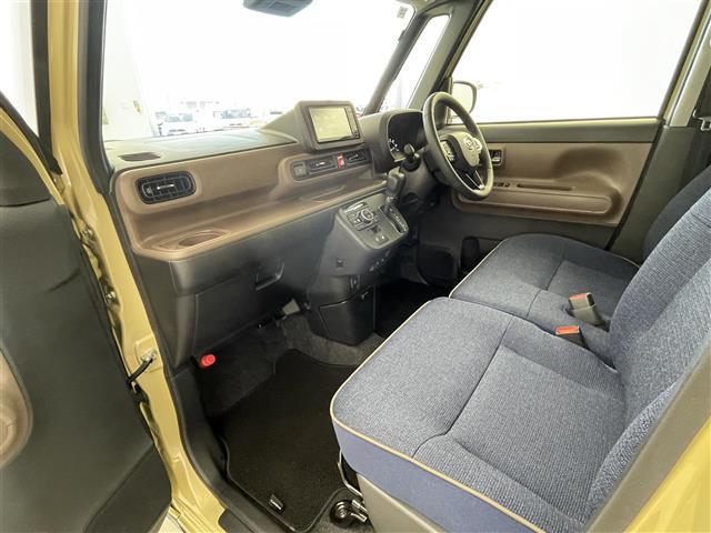 ムーヴキャンバス セオリーＧターボ　社外７インチナビ　バックカメラ　両側パワースライドドア　ＬＥＤライト　オートハイビーム　シートヒーター　ステアリングリモコン　電子パーキング　オートブレーキホールド　スマートキー　ＥＴＣ　禁煙車（20枚目）