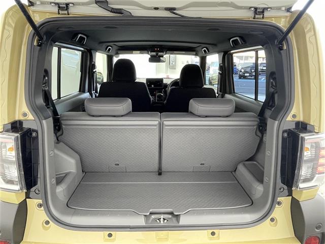 タフト G ダーククロムベンチャー 届出済未使用車 ガラスルーフ スマートアシスト コーナーセンサー シートヒーター オートホールド 純正15AW 電動サイドブレーキ ステアリングスイッチ スマートキー オートライト LED フォグ(24枚目)