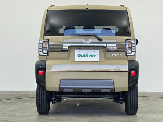 タフト G ダーククロムベンチャー 届出済未使用車 ガラスルーフ スマートアシスト コーナーセンサー シートヒーター オートホールド 純正15AW 電動サイドブレーキ ステアリングスイッチ スマートキー オートライト LED フォグ(49枚目)