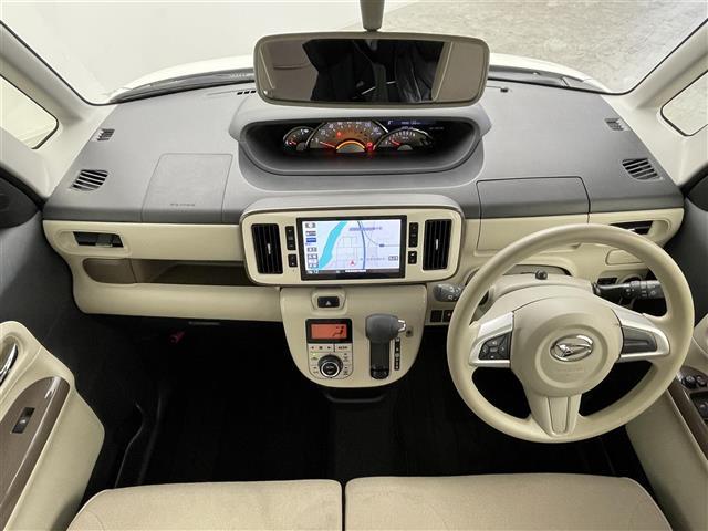 ムーヴキャンバス Ｇメイクアップ　ＳＡＩＩＩ　禁煙車　純正８インチナビ　全方位カメラ　衝突軽減システム　両側パワースライドドア　オートマチックハイビーム　ステアリングスイッチ　ＨＤＭＩ　オートエアコン　オートライト　ＬＥＤライト　スマートキー（2枚目）