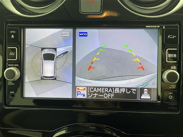 ノート ｅ－パワー　メダリスト　純正７インチＳＤナビ　ステアリングスイッチ　デジタルインナーミラー　アラウンドビューモニター　社外ドライブっレコーダー　フォグライト　ＬＥＤライト　オートライト　電格ミラー　Ｐスタート　スマートキー（3枚目）