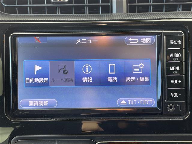 アクア Ｓ　禁煙車　純正７インチナビ　バックカメラ　ドライブレコーダー　プリクラッシュセーフティ　スマートキー　スペアキー　オートライト　オートマチックハイビーム　ステアリングスイッチ　ビルトインＥＴＣ（4枚目）