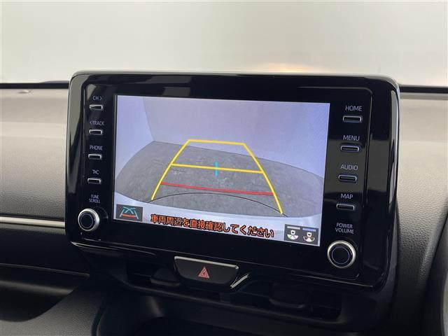 ヤリス ハイブリッドＧ　純正８型ナビ　バックカメラ　ＥＴＣ　ドラレコ　衝突被害軽減ブレーキ　レーンアシスト　オートマチックハイビーム　クリアランスソナー　ＬＥＤヘッドライト　ステアリングリモコン　ＵＳＢ入力端子　禁煙車（4枚目）