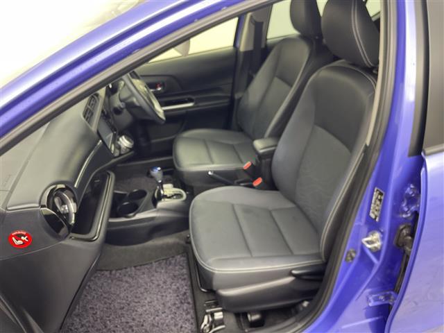 アクア Ｇブラックソフトレザーセレクション　純正ナビ　バックカメラ　ビルトインＥＴＣ　ドラレコ　ハーフレザーシート　衝突被害軽減ブレーキ　レーンアシスト　オートマチックハイビーム　キセノンヘッドライト　フォグランプ　スマートキー　禁煙車（36枚目）